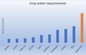 Crop water requirements