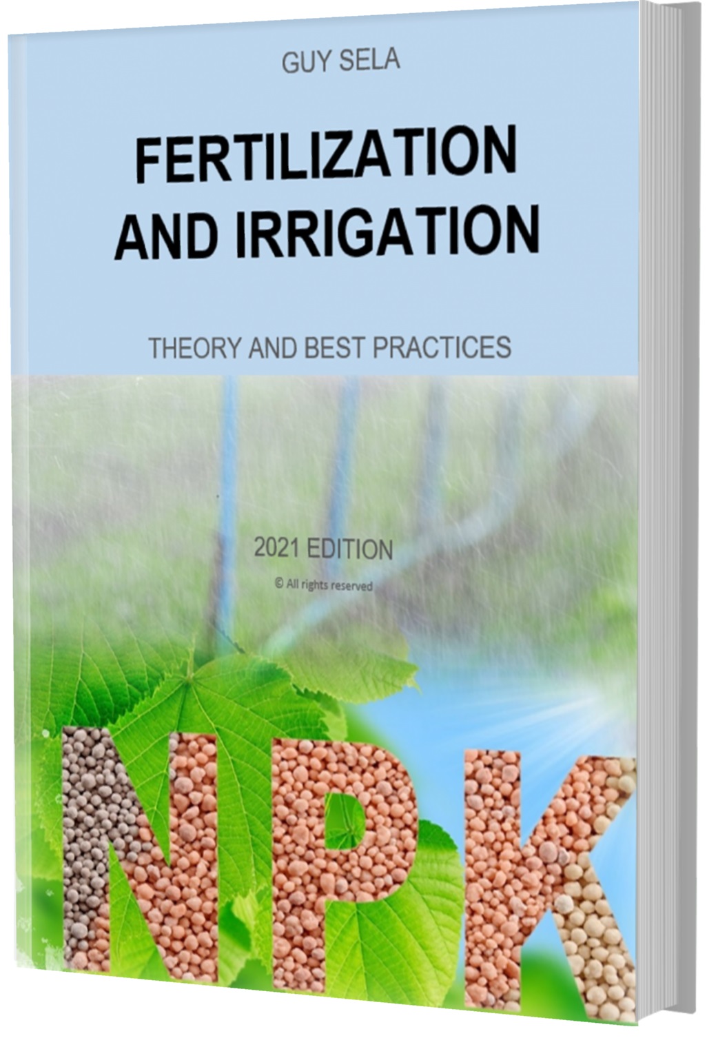 Fertilization and irrigation ebook by Guy Sela, 2020 edition Cropaia