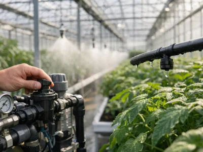Commercial Greenhouse Irrigation Guide for Managers