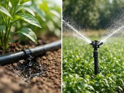 Drip Versus Sprinkler Irrigation