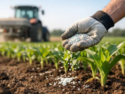 Fertilizer Uptake Efficiency in Commercial Crops