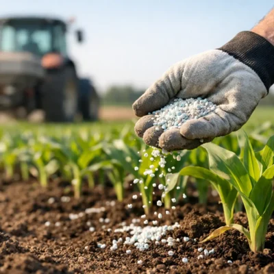 Fertilizer Uptake Efficiency in Commercial Crops