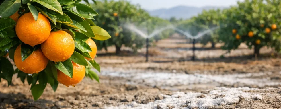How to Manage Citrus Salinity Stress in Orchards