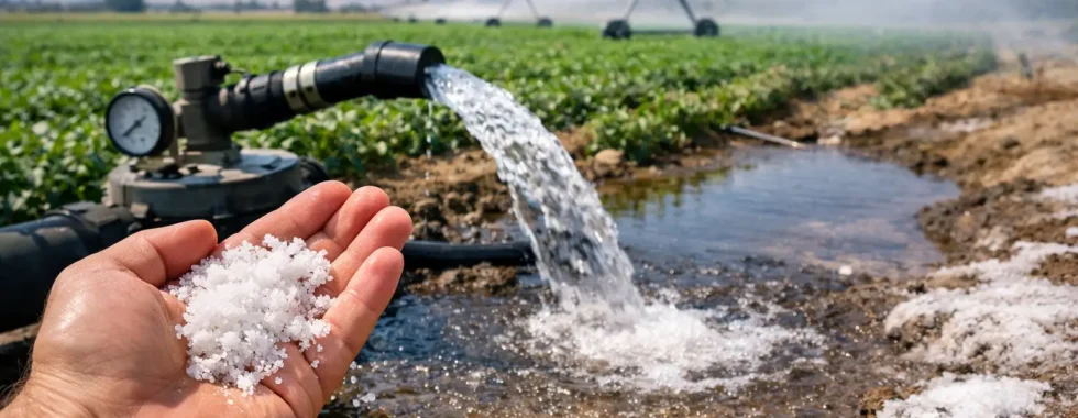 Salinity Management in Irrigation Water
