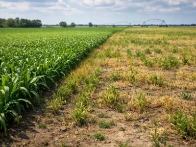 What Causes Uneven Crop Growth Across Fields?