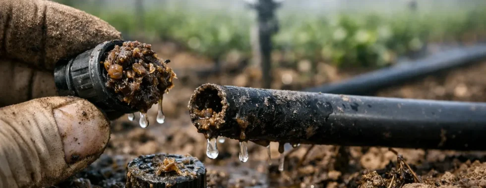 Why Does Irrigation Water Clogging Happen?
